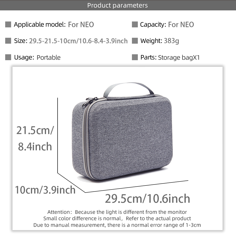 Shockproof Storage Bag For DJI - Drone Joystick Cover recension och pris