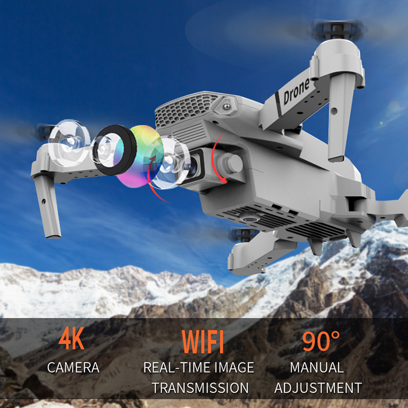 Portable E88 PRO Drone Foldabl - Eachine Drone E58 recension och pris