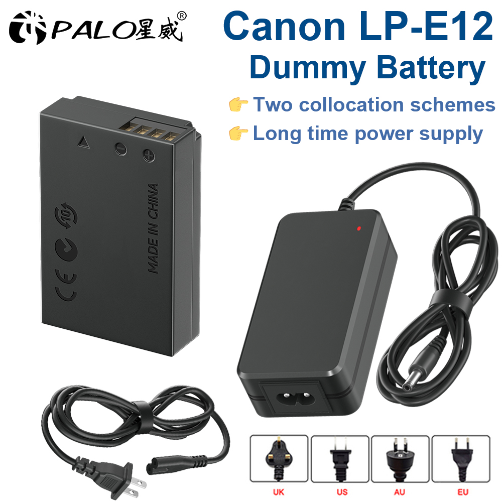 LP-E12 LPE12 Dummy Battery DR  - Canon Camera Eos M50 Mark Ii recension och pris