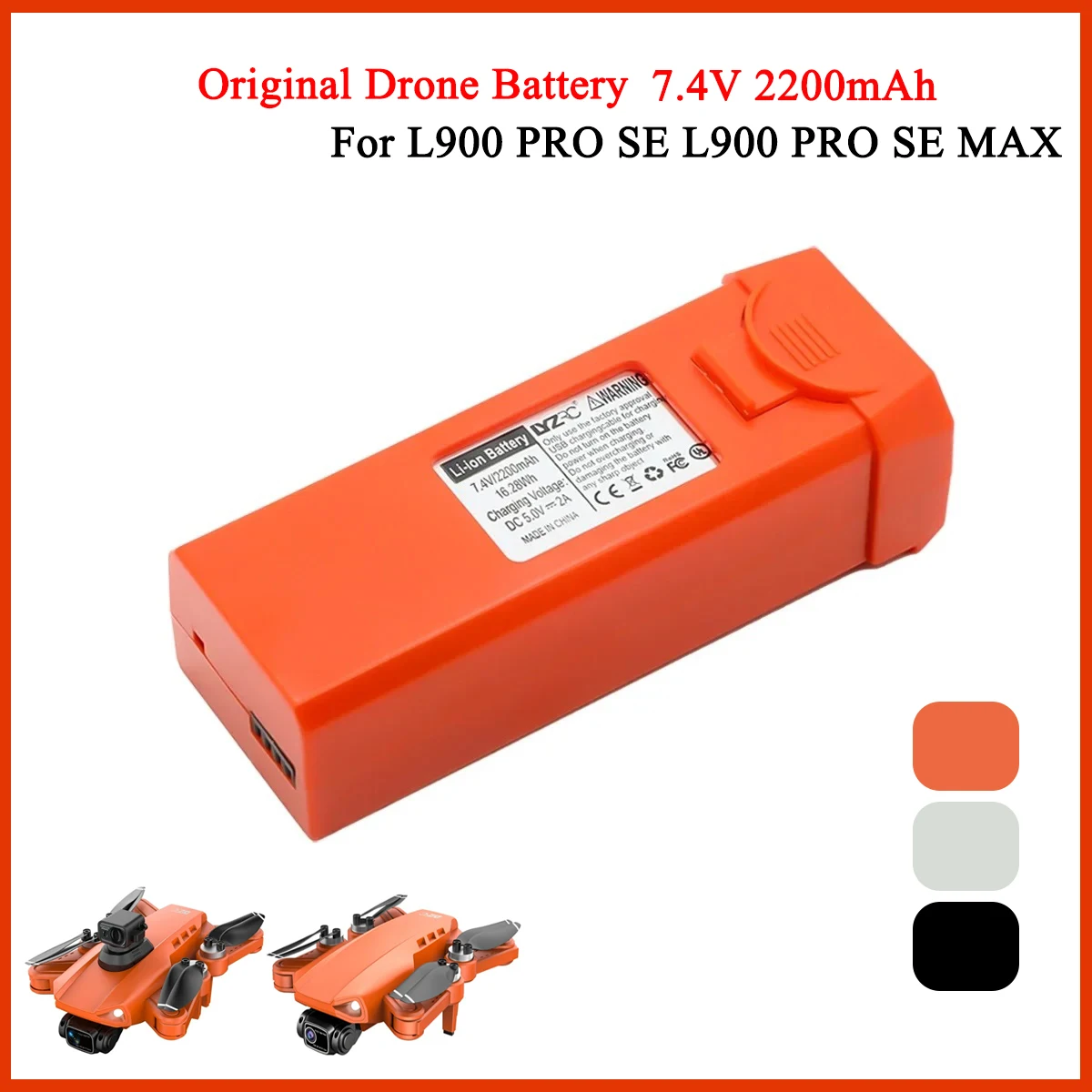 Battery L900 PRO SE Max Drone  - Jjrc Drone X12 recension och pris