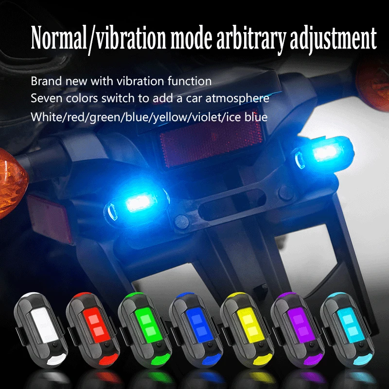 1Pcs Remote LED RGB Anti-colli - Drone Strobe Light recension och pris
