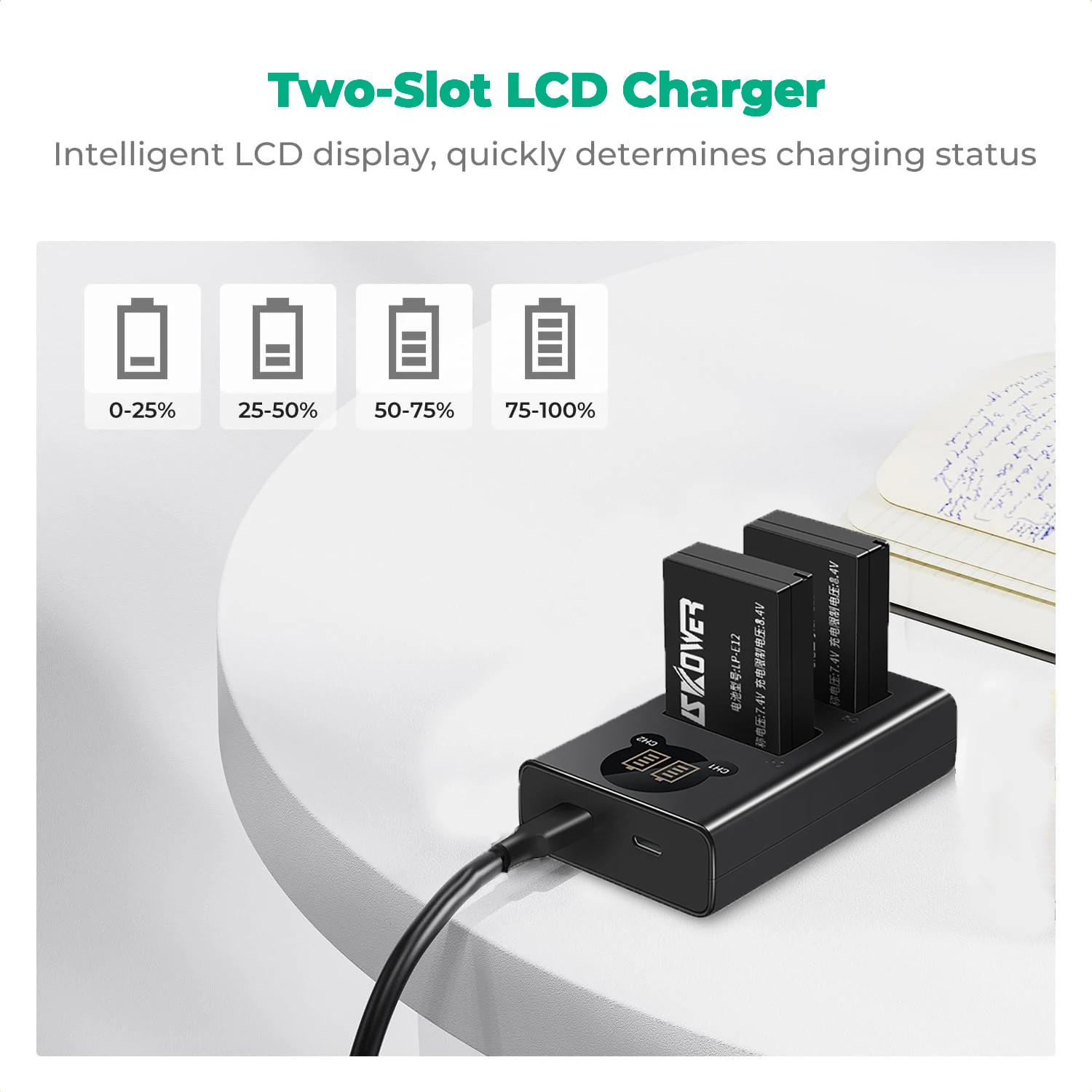 New LP-E12 Camera Battery for  - Canon Camera Eos M50 Mark Ii recension och pris