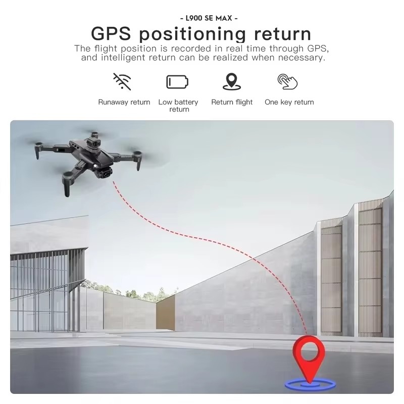 L900 Pro SE MAX GPS Drone 4K P - Jjrc Drone X12 recension och pris