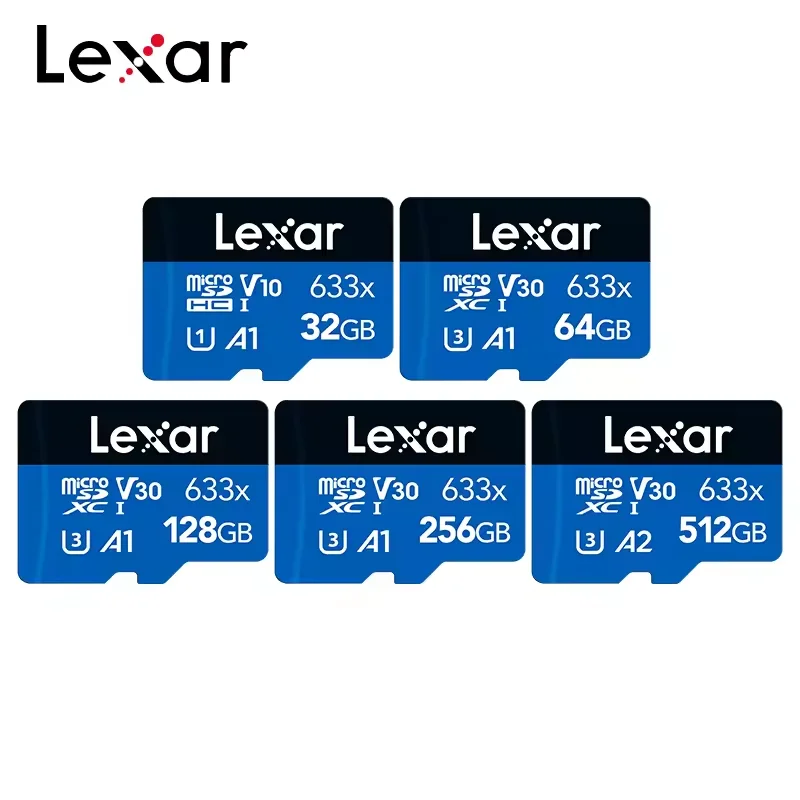 Lexar SD Cards UHS-I Micro Mem - Drone Strobe Light recension och pris