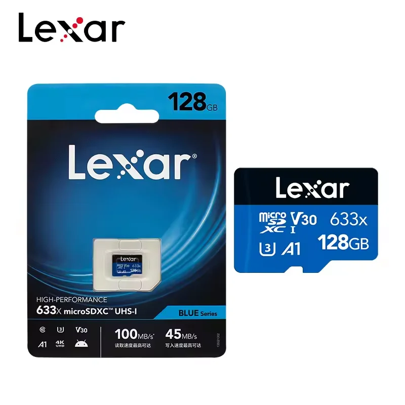 Lexar SD Cards UHS-I Micro Mem - Drone Strobe Light recension och pris