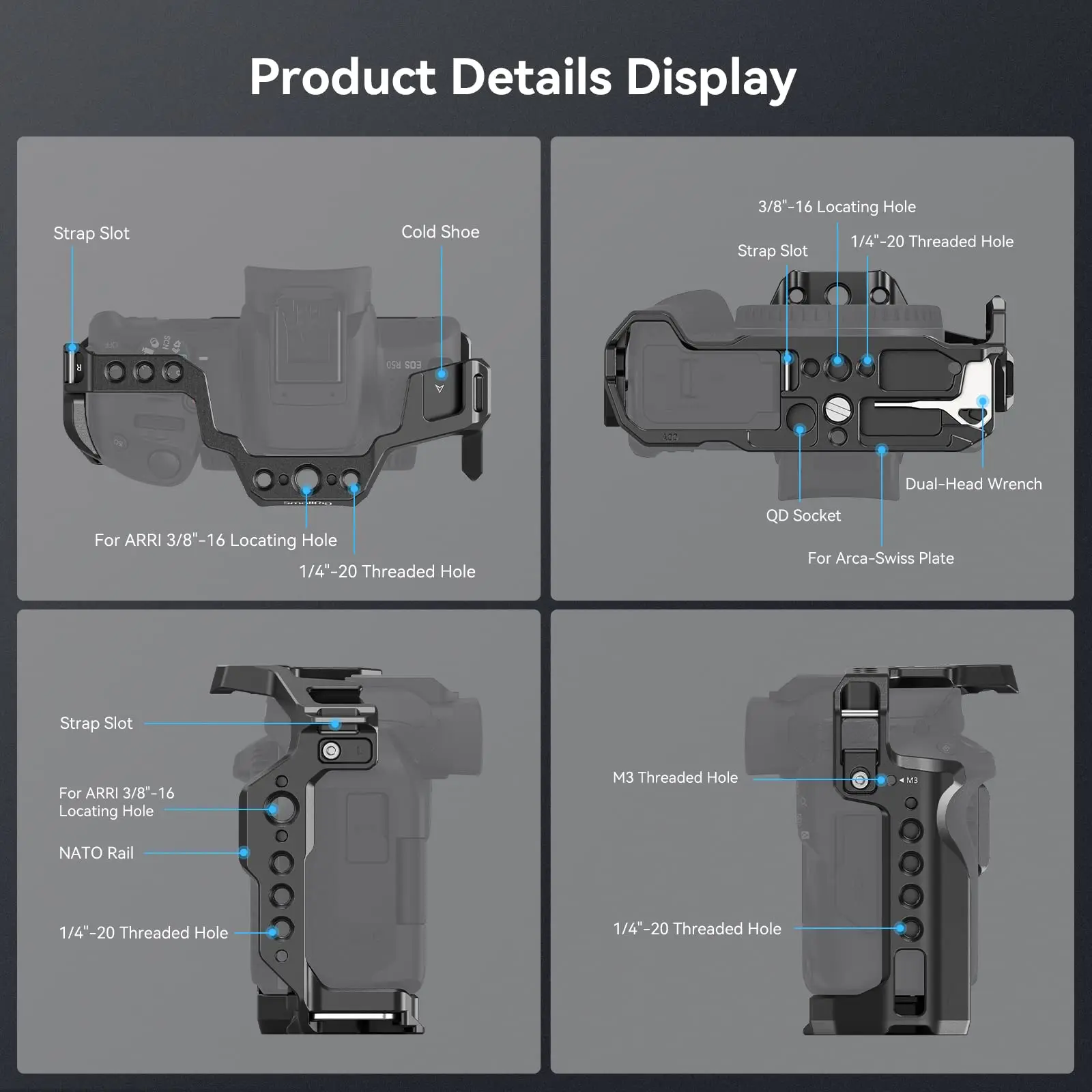 SmallRig 4214 Cage for Canon E - Canon Camera Eos R50 recension och pris