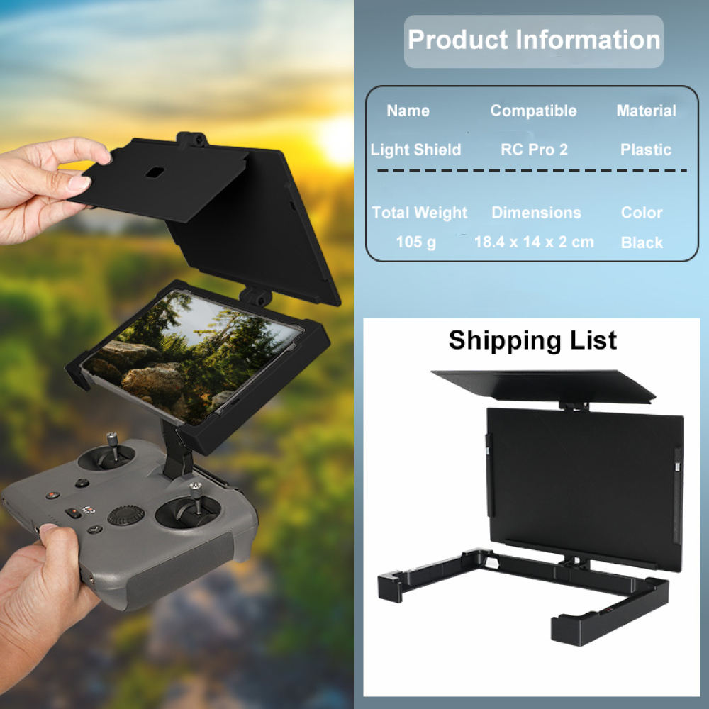 New For RC Pro 2 Sunshade For  - Drone Sun Shade recension och pris