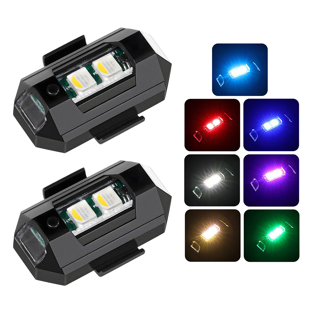 2PCS Mini LED Strobe Lights De - Drone Strobe Light recension och pris