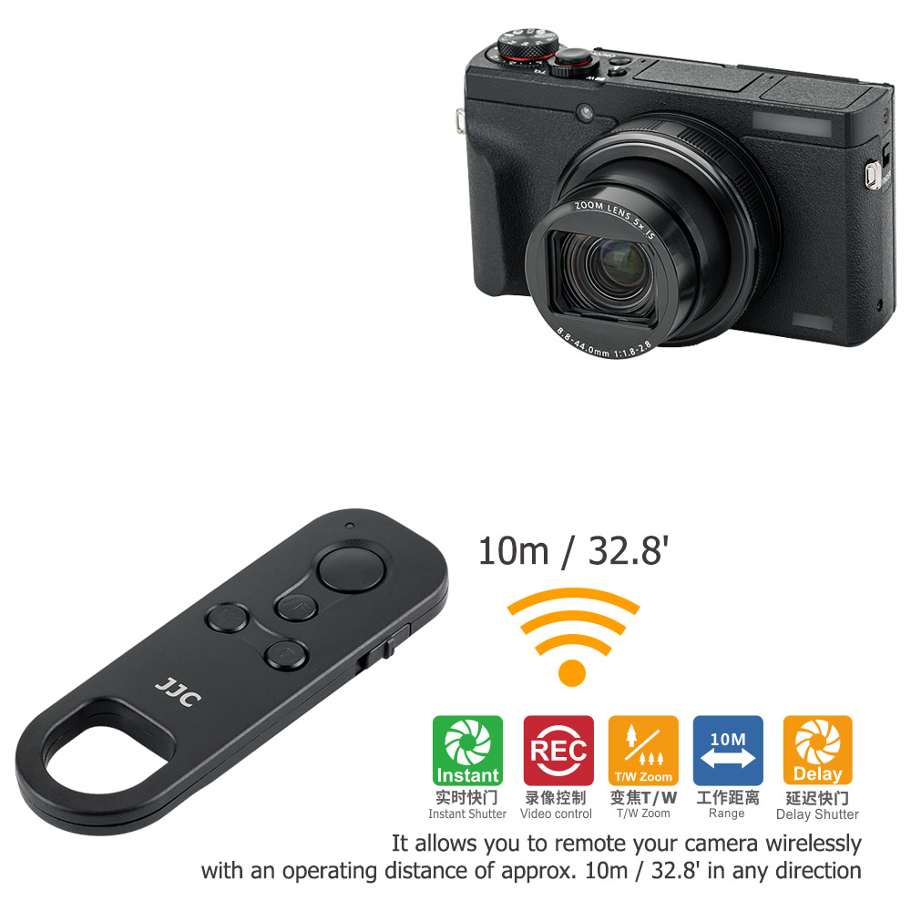JJC BR-E1 Bluetooth Remote Con - Canon Camera Eos R50 recension och pris
