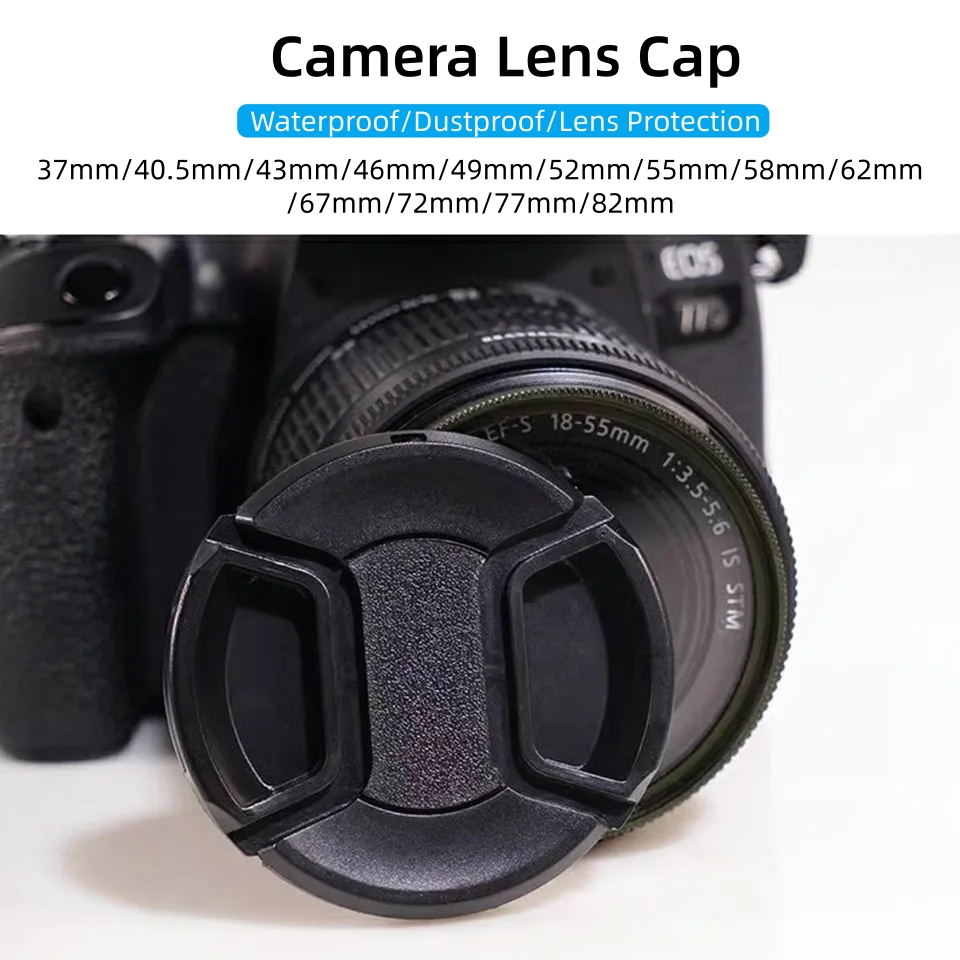 Camera Lens Cap 37mm 40.5mm 43 - Canon Camera Eos R50 recension och pris