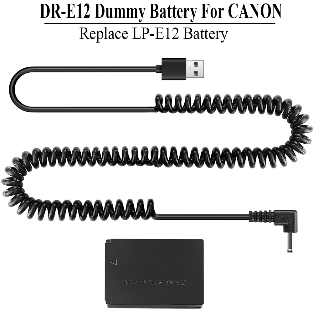 ACK-E12 USB Power Cord LP-E12  - Canon Camera Eos M50 Mark Ii recension och pris