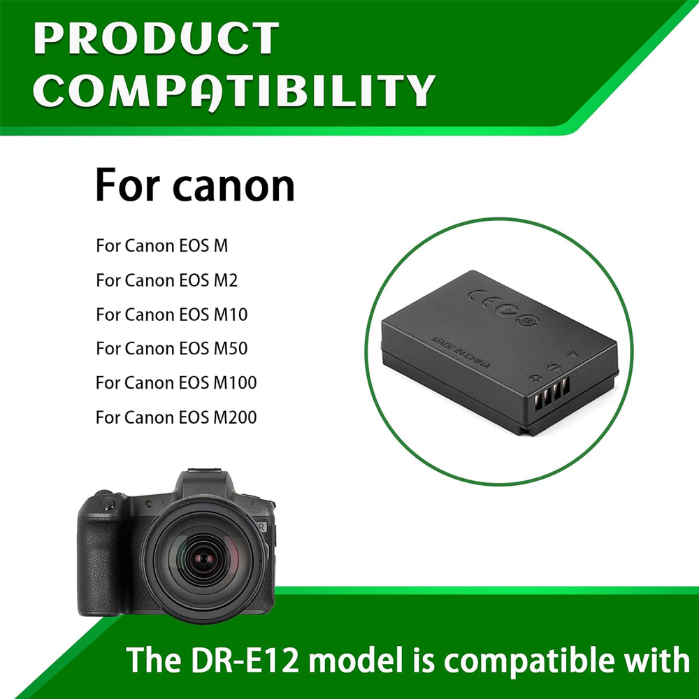 ACK-E12 USB Power Cord LP-E12  - Canon Camera Eos M50 Mark Ii recension och pris