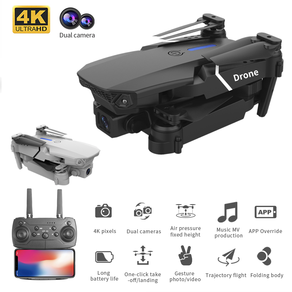 2026 Hot Sale E88 4k Mini Heli - Eachine Drone E58 recension och pris
