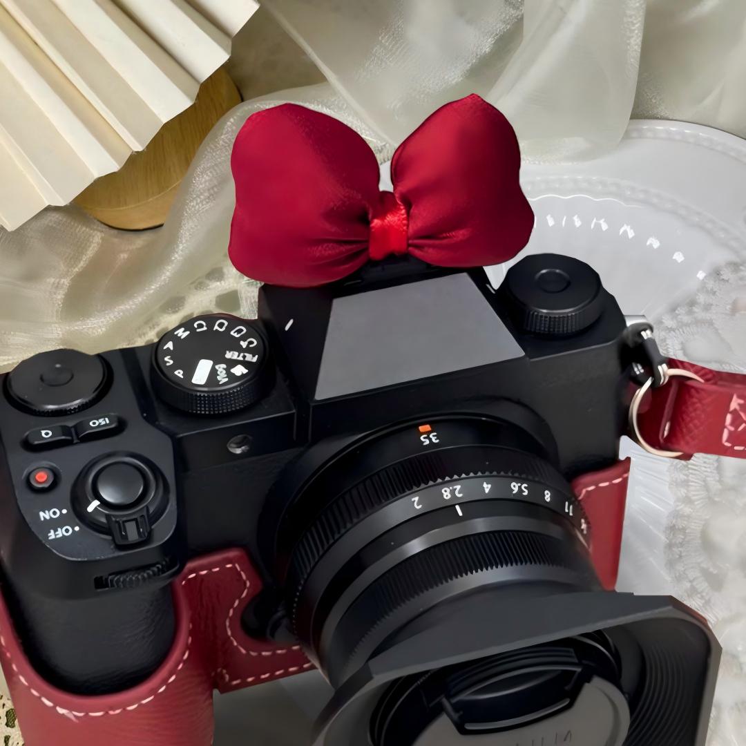 Cute DIY Bow Camera Hot Shoe C - Canon Camera Eos R50 recension och pris
