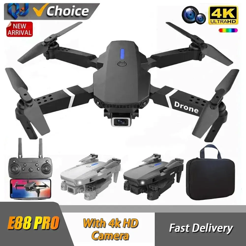 2024 E88Pro RC Drone 4K 1080P  - Eachine Drone E58 recension och pris