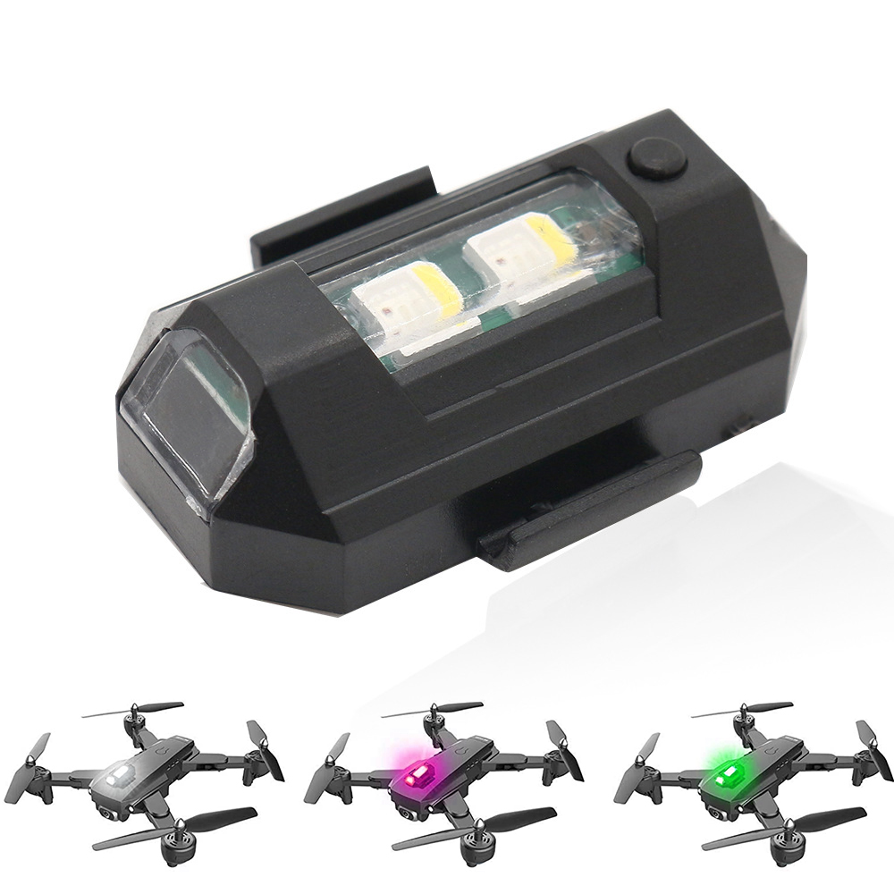 Motorcycle LED RGB Warning Lig - Drone Strobe Light recension och pris