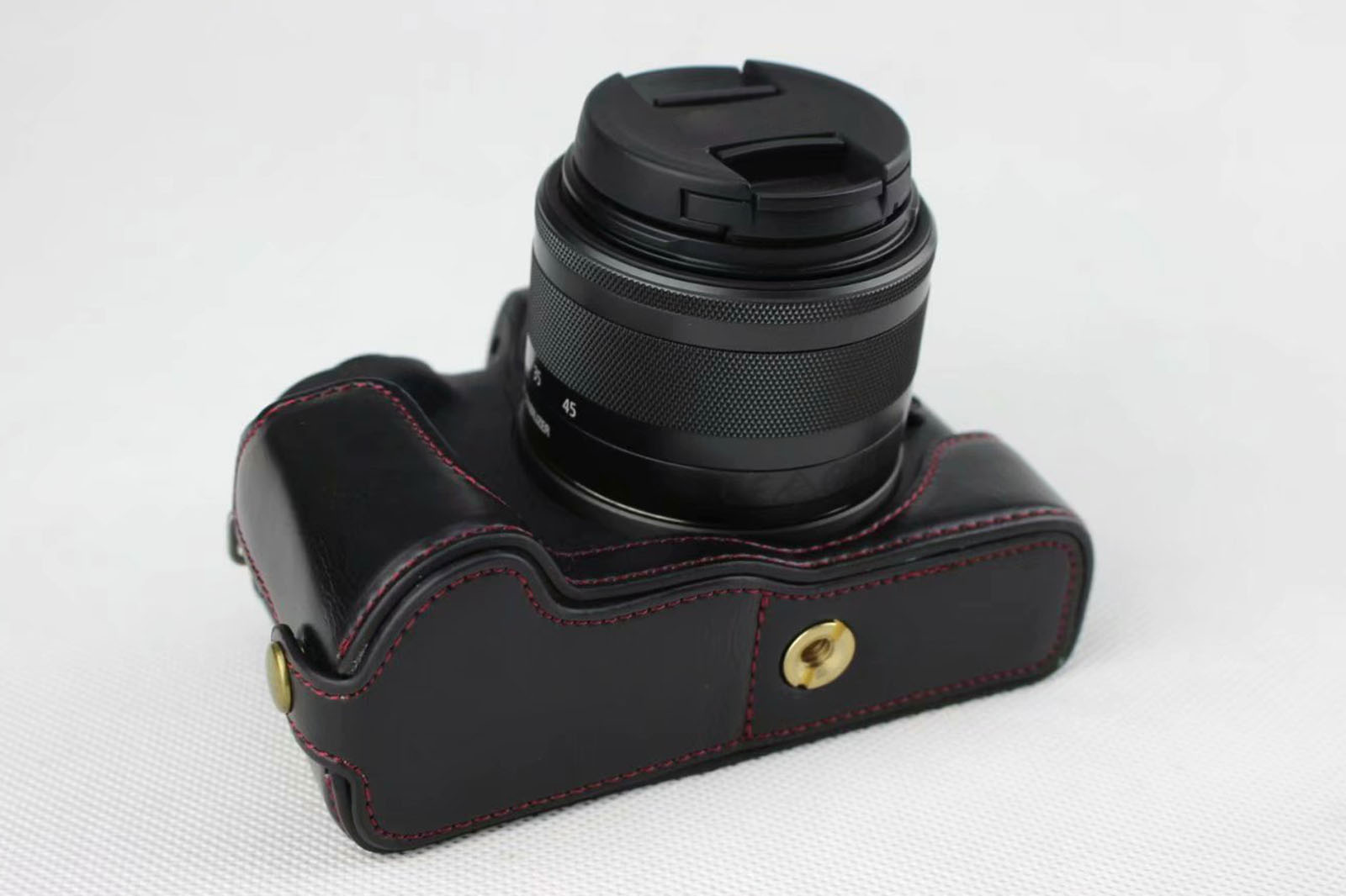Leather Protect Half Case Grip - Canon Camera Eos M50 Mark Ii recension och pris