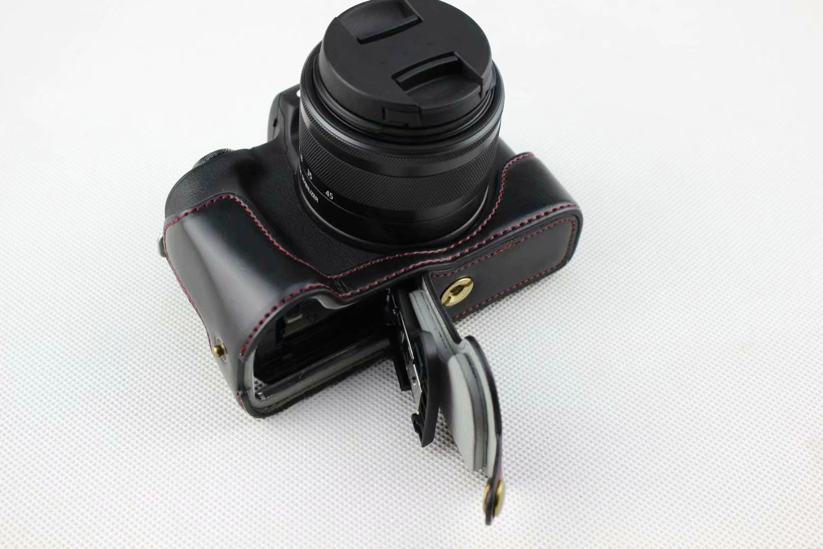 Leather Protect Half Case Grip - Canon Camera Eos M50 Mark Ii recension och pris